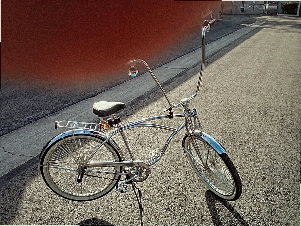 144 spoke wheels 26 Lowrider Cruiser Full w/Ape Hangers, Mirrors, Horn, Bell.