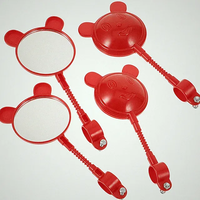 4x Bike Handlebar Mirror Toddler Scooter Handlebar Mirror Bike Rear View Mirror