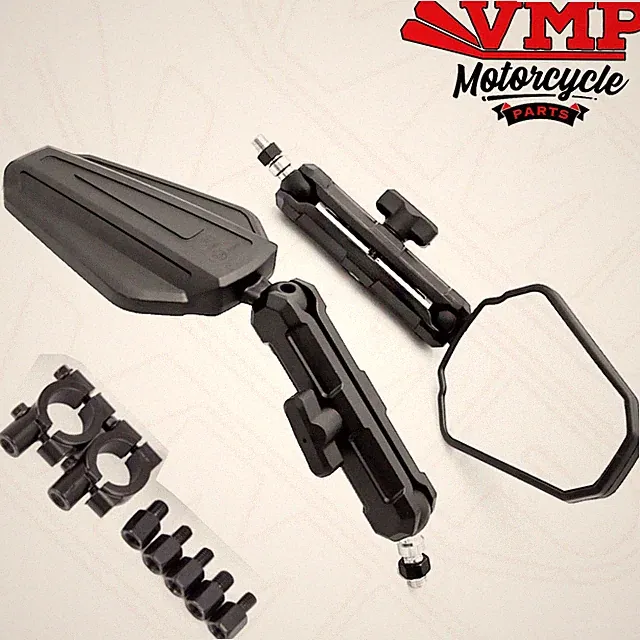 Adventure Bike Style Mirrors Pair Mirrors for Royal Enfield Himalayan