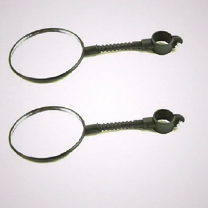 Bike Bicycle Cycling,2xRotaty Rearview Handlebar Glass Mirror Large