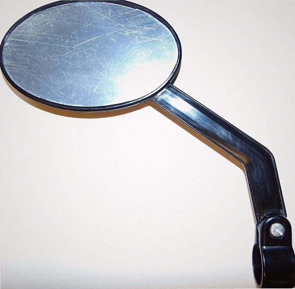 BLACK ALL PLASTIC BICYCLE MIRROR BIKE PARTS 77