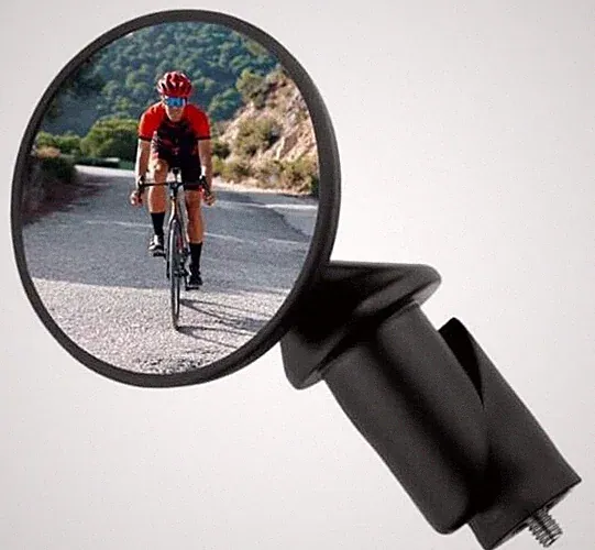 BM-45 Bar End Mirror – Ultra Compact Mirror for Road, MTB and Gravel Bikes