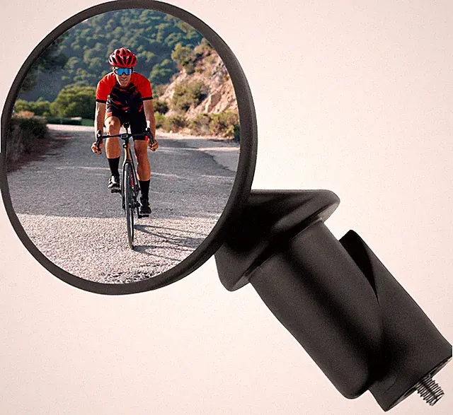 CATEYE BM-45 Bar End Mirror – Ultra Compact Mirror for Road, MTB and Grave