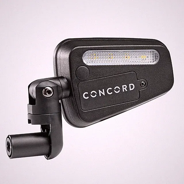 Handlebar Mounted LED Bicycle Mirror