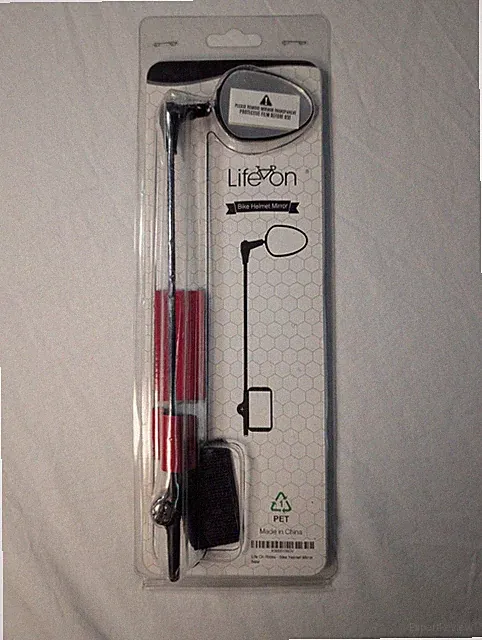 Life On Bike Helmet Mirror New Adjustable Rearview Accessory