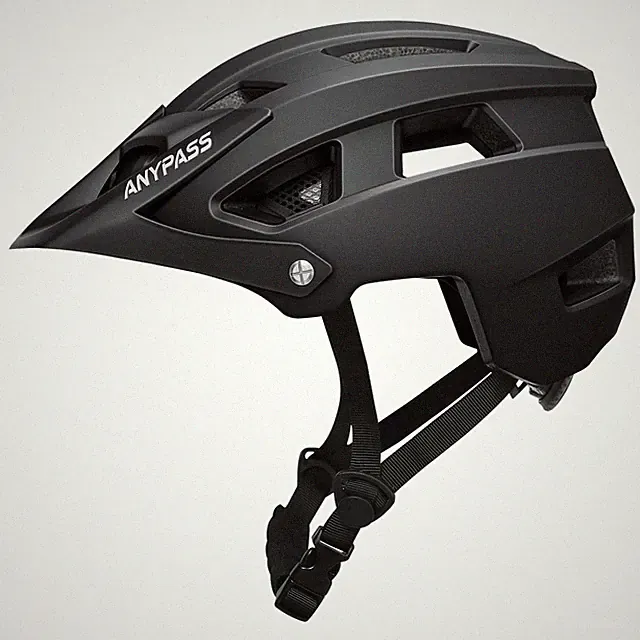 Mountain Bike Helmet Adult Men Women - Ultra Comfort, Large, Matte Black