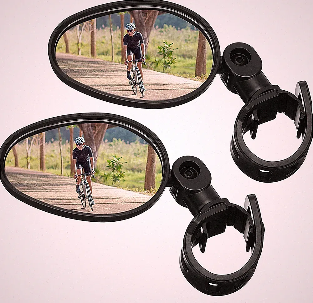 USB Rechargeable LED Bicycle Headlight Bike Front Rear Light Cycling Lamp Set